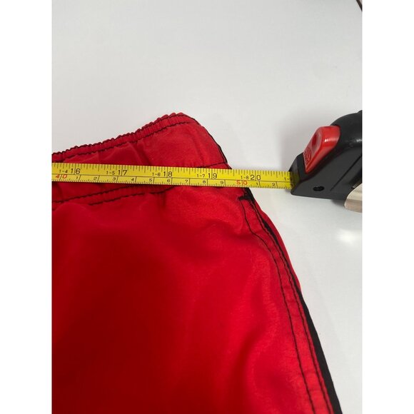Red Shorts Athletic Pockets w/Elastic Fully Lined Sz XL Drawstring-Faded Glory - Picture 6 of 15